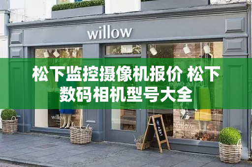 松下监控摄像机报价 松下数码相机型号大全