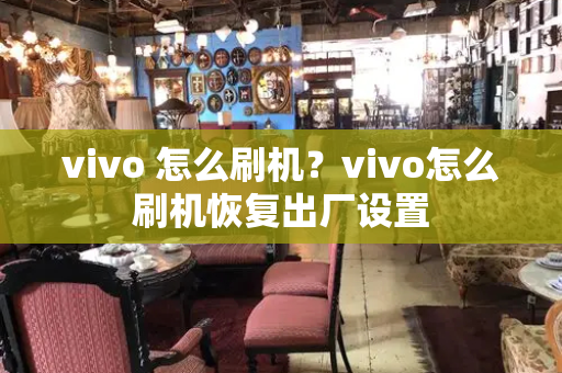 vivo 怎么刷机？vivo怎么刷机恢复出厂设置-第1张图片-星选测评