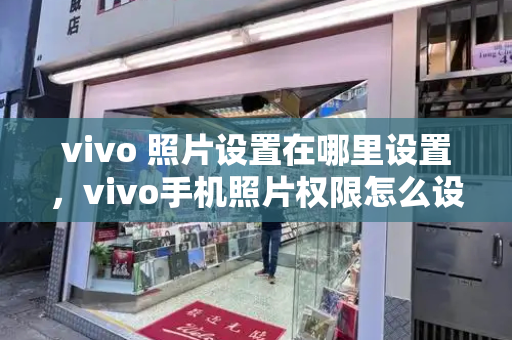 vivo 照片设置在哪里设置，vivo手机照片权限怎么设置-第1张图片-星选测评