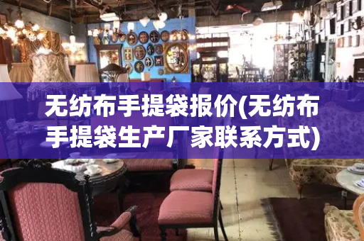 无纺布手提袋报价(无纺布手提袋生产厂家联系方式)