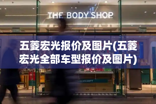 五菱宏光报价及图片(五菱宏光全部车型报价及图片)-第1张图片-星选测评