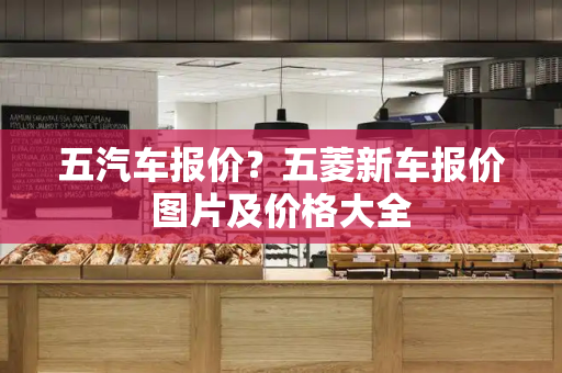 五汽车报价？五菱新车报价图片及价格大全-第1张图片-星选测评