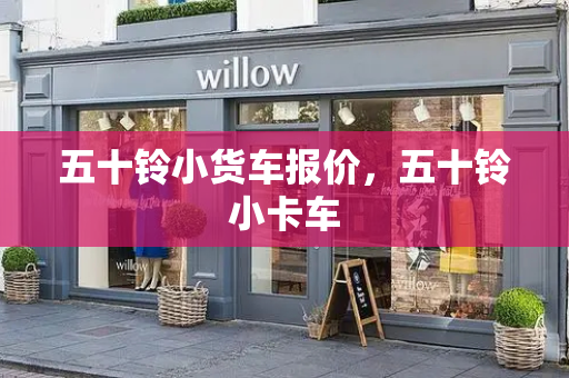 五十铃小货车报价，五十铃小卡车