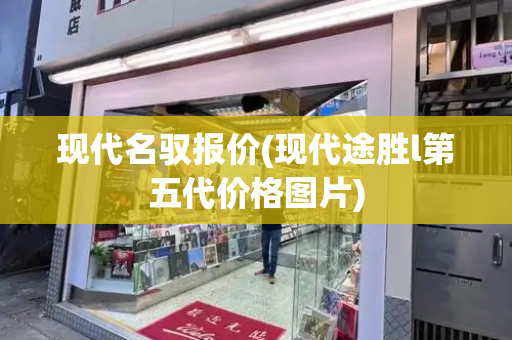 现代名驭报价(现代途胜l第五代价格图片)