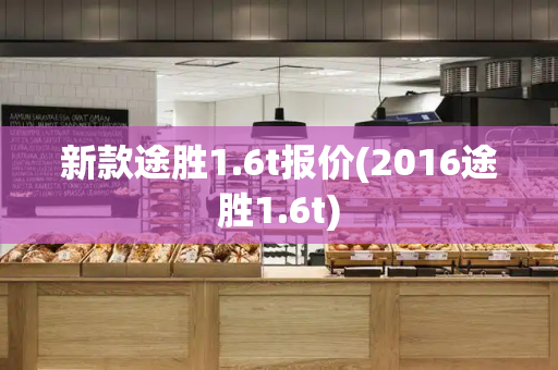 新款途胜1.6t报价(2016途胜1.6t)-第1张图片-星选测评