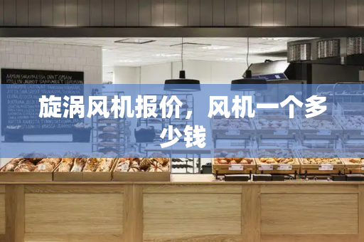 旋涡风机报价，风机一个多少钱-第1张图片-星选测评