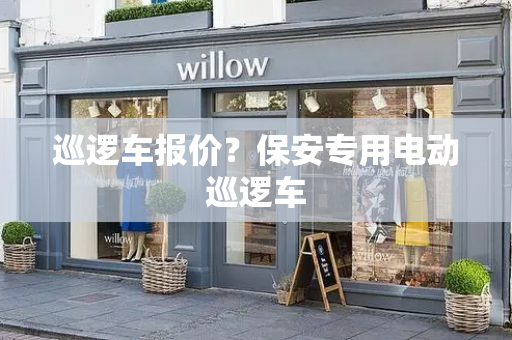 巡逻车报价？保安专用电动巡逻车