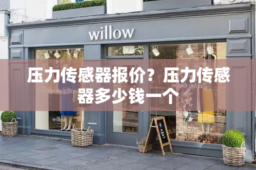 压力传感器报价？压力传感器多少钱一个-第1张图片-星选测评
