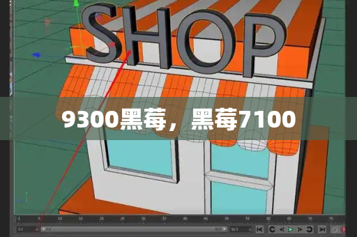 9300黑莓，黑莓7100