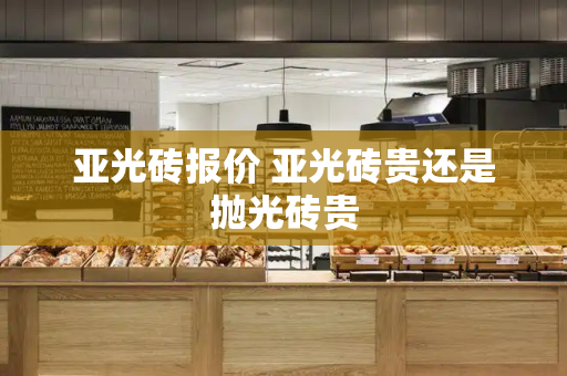 亚光砖报价 亚光砖贵还是抛光砖贵