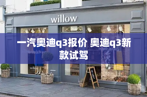 一汽奥迪q3报价 奥迪q3新款试驾-第1张图片-星选测评