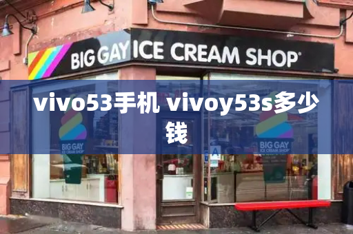 vivo53手机 vivoy53s多少钱