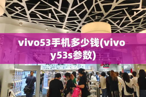 vivo53手机多少钱(vivo y53s参数)