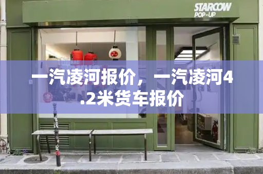 一汽凌河报价，一汽凌河4.2米货车报价-第1张图片-星选测评