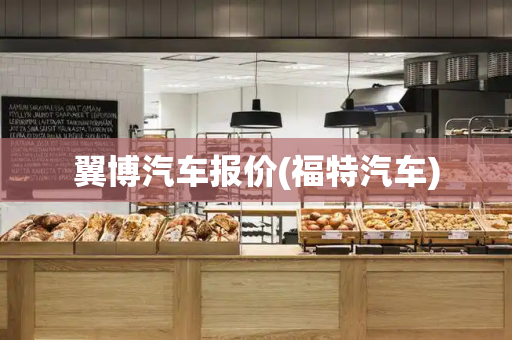 翼博汽车报价(福特汽车)-第1张图片-星选测评