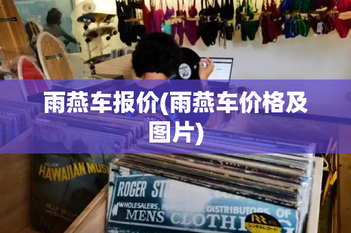 雨燕车报价(雨燕车价格及图片)