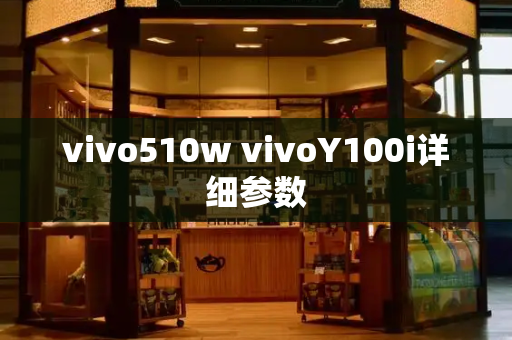 vivo510w vivoY100i详细参数