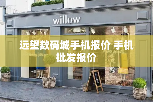 远望数码城手机报价 手机批发报价