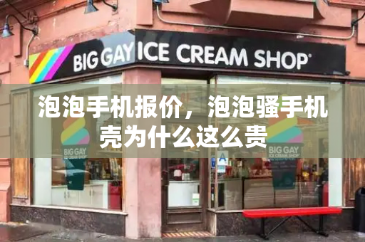 泡泡手机报价，泡泡骚手机壳为什么这么贵