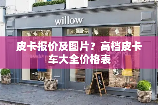 皮卡报价及图片？高档皮卡车大全价格表
