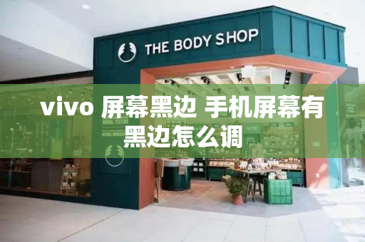 vivo 屏幕黑边 手机屏幕有黑边怎么调-第1张图片-星选测评