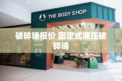 破碎锤报价 固定式液压破碎锤