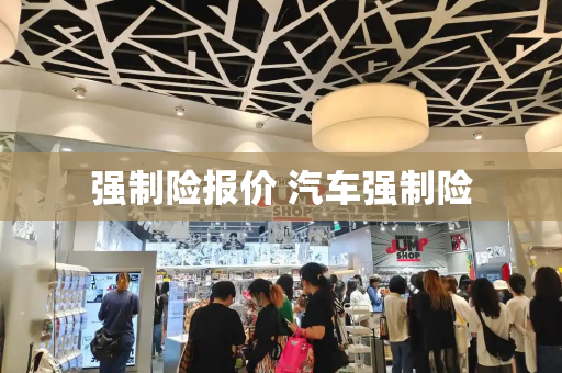 强制险报价 汽车强制险-第1张图片-星选测评