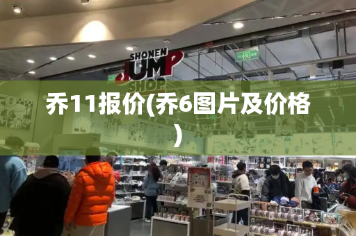 乔11报价(乔6图片及价格)-第1张图片-星选测评