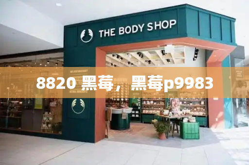 8820 黑莓，黑莓p9983