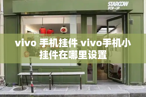 vivo 手机挂件 vivo手机小挂件在哪里设置