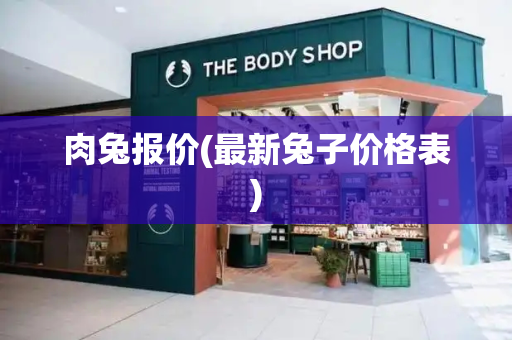 肉兔报价(最新兔子价格表)-第1张图片-星选测评