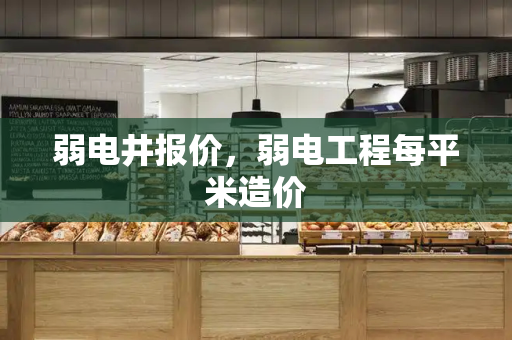 弱电井报价，弱电工程每平米造价