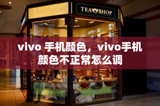 vivo 手机颜色，vivo手机颜色不正常怎么调-第1张图片-星选测评