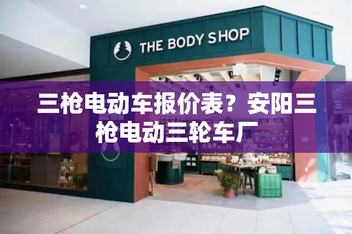 三枪电动车报价表？安阳三枪电动三轮车厂-第1张图片-星选测评