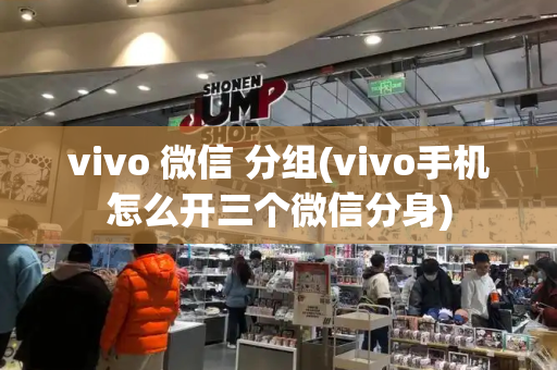 vivo 微信 分组(vivo手机怎么开三个微信分身)-第1张图片-星选测评