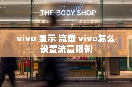 vivo 显示 流量 vivo怎么设置流量限制