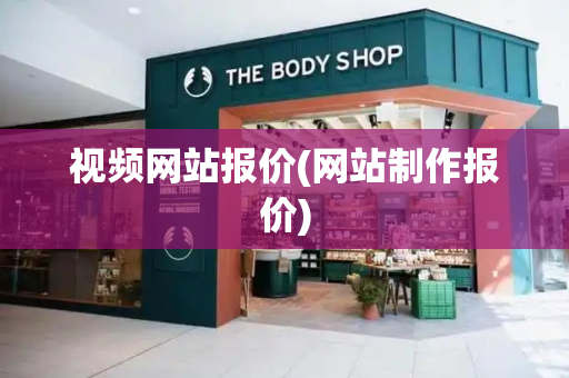 视频网站报价(网站制作报价)