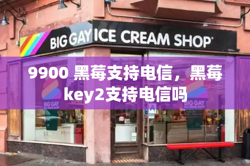9900 黑莓支持电信，黑莓key2支持电信吗