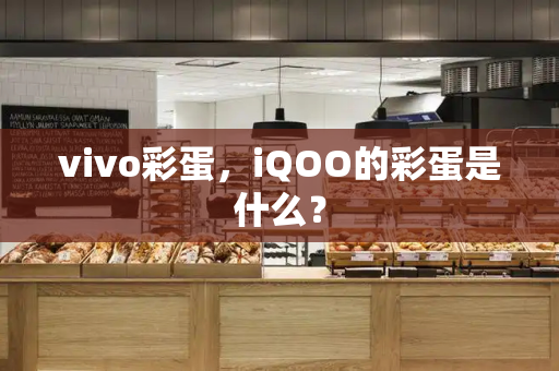 vivo彩蛋，iQOO的彩蛋是什么？
