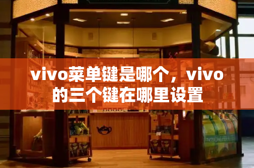 vivo菜单键是哪个，vivo的三个键在哪里设置