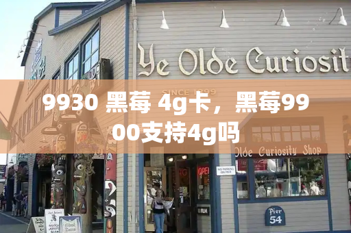9930 黑莓 4g卡，黑莓9900支持4g吗