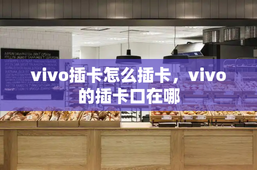 vivo插卡怎么插卡，vivo的插卡口在哪