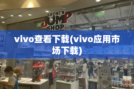 vivo查看下载(vivo应用市场下载)