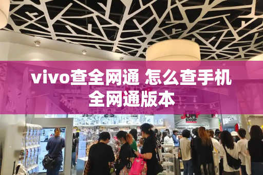 vivo查全网通 怎么查手机全网通版本