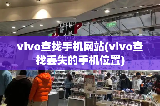 vivo查找手机网站(vivo查找丢失的手机位置)-第1张图片-星选测评