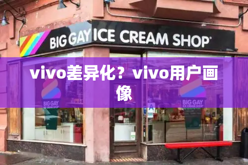 vivo差异化？vivo用户画像