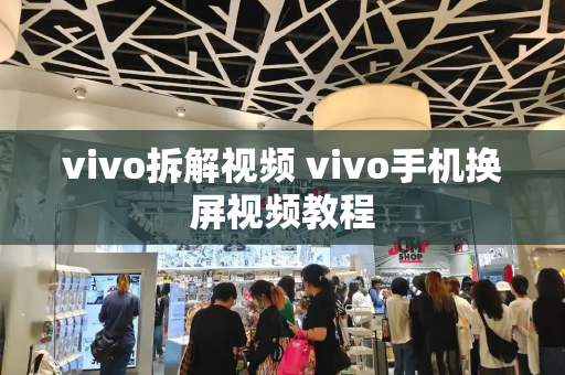 vivo拆解视频 vivo手机换屏视频教程-第1张图片-星选测评