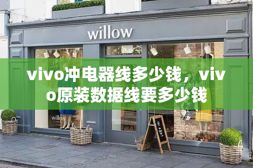 vivo冲电器线多少钱，vivo原装数据线要多少钱