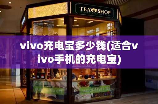 vivo充电宝多少钱(适合vivo手机的充电宝)
