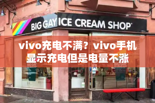 vivo充电不满？vivo手机显示充电但是电量不涨-第1张图片-星选测评